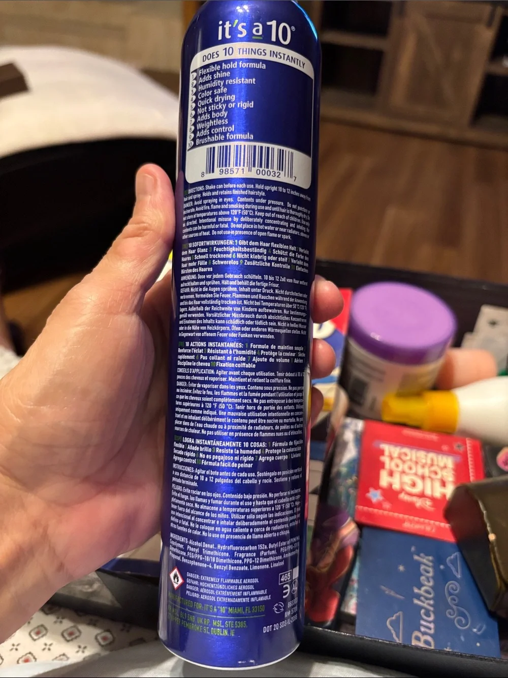It's a 10 Miracle Finishing Spray - 10 OZ
